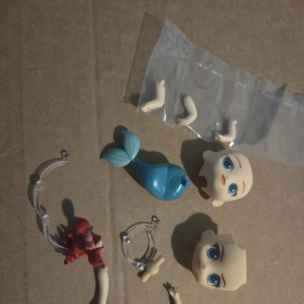 Mermaid Doll Parts Set